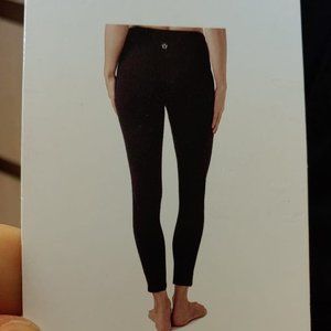Tuff altheics Women's Go Walk Go Flex Walk Legging Yoga black Capri Pant